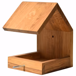 Dobar Bauhaus III mangeoire pour oiseau Bois A accrocher/à poser