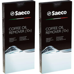 Lot de 2 boîtes pastilles dégraissantes (x10) pour machine à café Espresso Saeco, Philips - CA6704/99