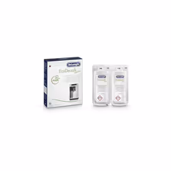 8x Détartrant (2x 100ml) d'origine Delonghi EcoDecalk DLSC200 pour machine à café Détartrant écologique EcoDecalk DeLonghi 55 ...