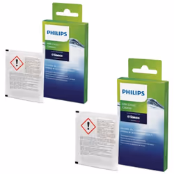 Lot de 2 boites de nettoyant circuit de lait pour Cafetière, Machine à Café PHILIPS, SAECO CA670510, CA6705/10 Appareils comp ...