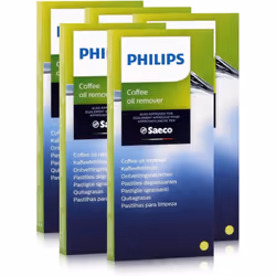 Philips Saeco CA6704/10 - Lot de 4 boites de 6 pastilles degraissantes de 1,6 g pour machine a cafe Modeles concernes : CA670 ...