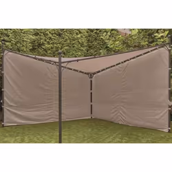 Siena Garden Berlino Paroi latérale pour tonnelle Gris Clair