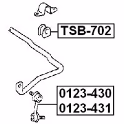 FEBEST TSB-702 non classé