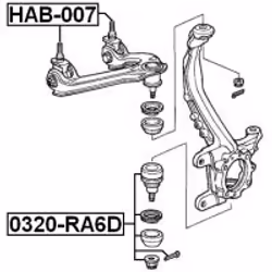 FEBEST HAB-007 non classé