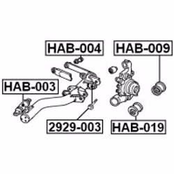 FEBEST HAB-003 non classé
