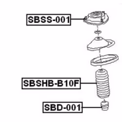 FEBEST SBSS-001 non classé - Vue supplémentaire 2