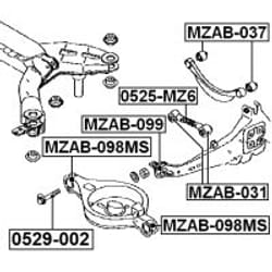 FEBEST MZAB-037 non classé