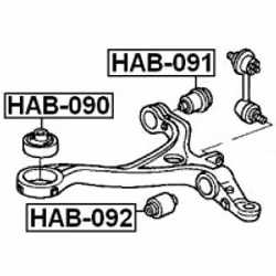 FEBEST HAB-092 non classé
