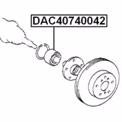 FEBEST DAC40740042 non classé