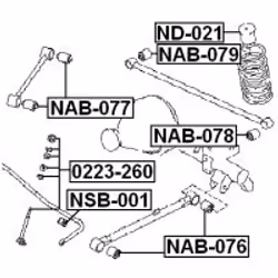 FEBEST 0223-260 non classé