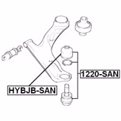 FEBEST HYBJB-SAN non classé