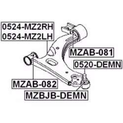 FEBEST MZAB-082 non classé - Vue supplémentaire 2