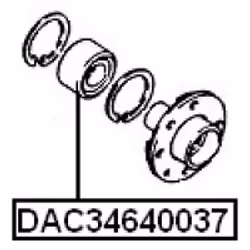 FEBEST DAC34640037 non classé - Vue supplémentaire 2