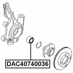 FEBEST DAC40740036 non classé