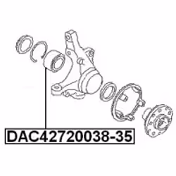 FEBEST DAC42720038-35 non classé