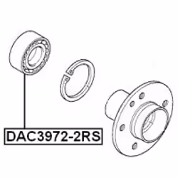 FEBEST DAC3972-2RS non classé - Vue supplémentaire 2