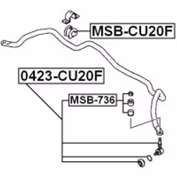 FEBEST 0423-CU20F non classé - Vue supplémentaire 2