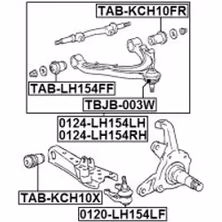 FEBEST TAB-KCH10X non classé
