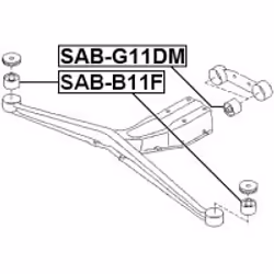 FEBEST SAB-B11F non classé - Vue supplémentaire 2