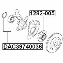 FEBEST DAC39740036 non classé - Vue supplémentaire 2