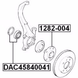 FEBEST DAC45840041 non classé - Vue supplémentaire 2