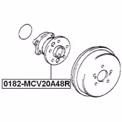 FEBEST 0182-MCV20A48R non classé