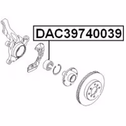 FEBEST DAC39740039 non classé