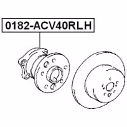 FEBEST 0182-ACV40RLH non classé