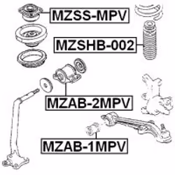 FEBEST MZSHB-002 non classé - Vue supplémentaire 2