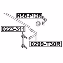 FEBEST 0223-311 non classé