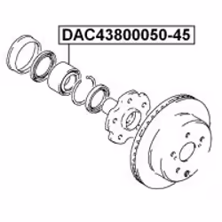 FEBEST DAC43800050-45 non classé