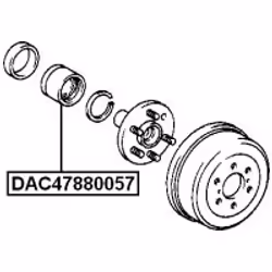 FEBEST DAC47880057 non classé