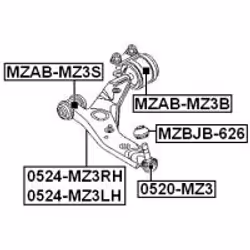 FEBEST MZAB-MZ3B non classé
