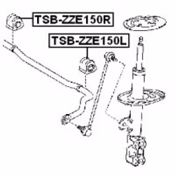 FEBEST TSB-ZZE150L