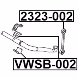 FEBEST VWSB-002 non classé