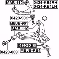 FEBEST MAB-110 non classé