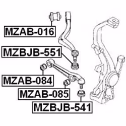 FEBEST MZAB-084 non classé - Vue supplémentaire 2