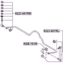 FEBEST 0223-60YRR non classé
