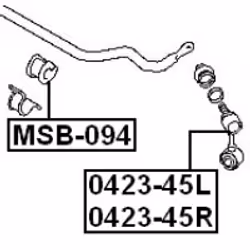 FEBEST 0423-45L non classé - Vue supplémentaire 2