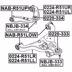 FEBEST 0220-333 non classé
