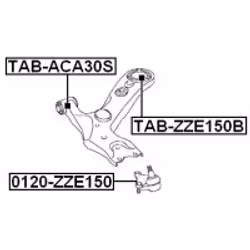 FEBEST TAB-ZZE150B non classé