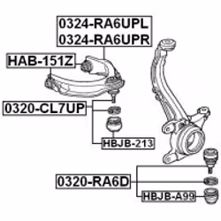 FEBEST 0324-RA6UPR non classé - Vue supplémentaire 2