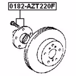 FEBEST 0182-AZT220F non classé - Vue supplémentaire 2