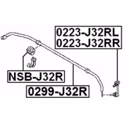 FEBEST 0223-J32RR non classé - Vue supplémentaire 2