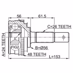 FEBEST 0110-009A48 non classé - Vue supplémentaire 2