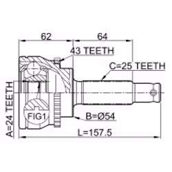 FEBEST 0410-033A43 non classé