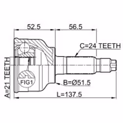 FEBEST 0510-004 non classé