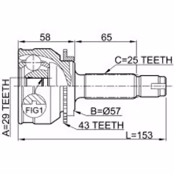 FEBEST 0410-038A43 non classé