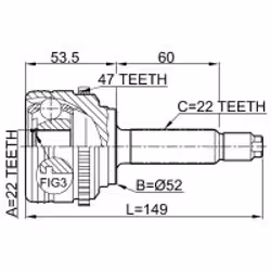 FEBEST 1110-007A47 non classé