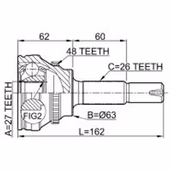 FEBEST 0110-072A48 non classé - Vue supplémentaire 2
